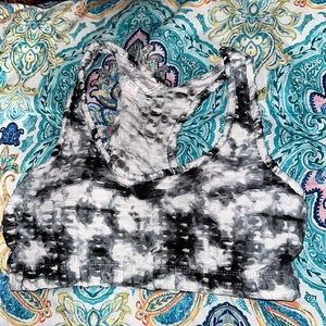 Black and white, YMI matching top and bottom both large